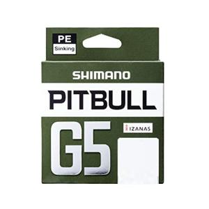 シマノ(SHIMANO) PEライン ピットブル G5 150m LD-M51U スティールグレイ 0.8号｜tubutubu-shop