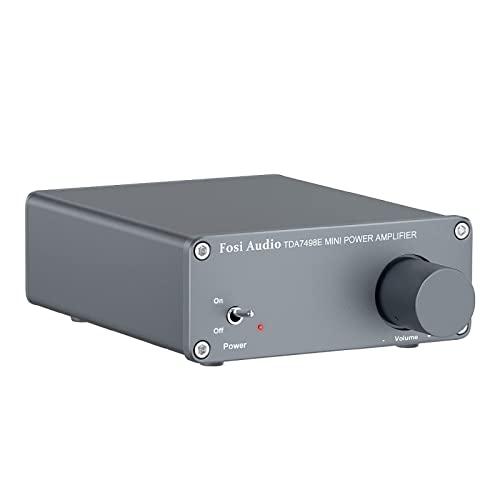 Fosi Audio TDA7498E 320W 2チャンネルステレオオーディオアンプレシーバーホー...