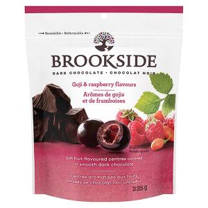 ブルックサイド ダークチョコレート ゴジ&ラズベリー 235g BROOKSIDE