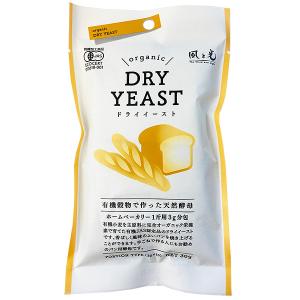 ドライイースト 30g (3g×10袋) 風と光 有機穀物で作った天然酵母 DRY YEAST 送料別｜tucano