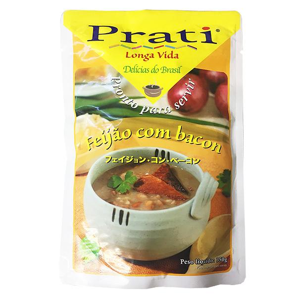 Prati フェイジョン・コン・ベーコン (豆の煮込み料理) 350g レトルト