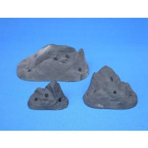 竹炭山型剣山・大 検索キーワード:茶道具 生け...の詳細画像3