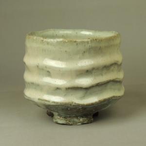瀬戸焼 ぐい呑み 加藤伸也作 黄瀬戸ぐい呑 item no.2f462 : ハマダヤ