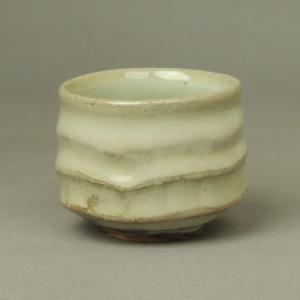 山口萩焼 明善窯 粉引 丼 大和潔作 化粧箱付き 一点物 : 山口ぶちええ