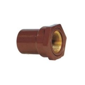 耐熱 塩ビ継手 お湯用 HT 水栓ソケット 20×13(ネジ1/2) : 現場
