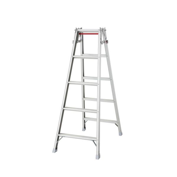☆☆☆■長谷川工業　はしご兼用脚立　RD-15ｂ　使いやすい軽量スタンダードタイプ　折りたたみバー付...