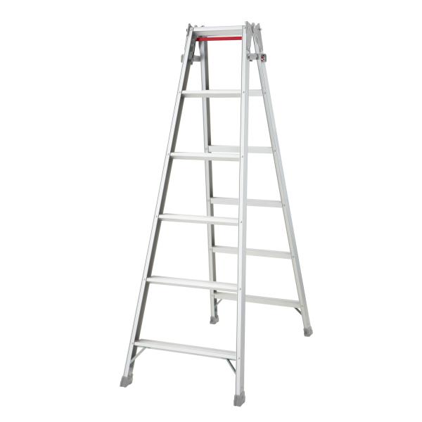 ☆☆☆■長谷川工業　はしご兼用脚立　RD-18ｂ　使いやすい軽量スタンダードタイプ　折りたたみバー付...