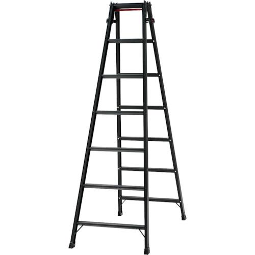 ☆☆☆■長谷川工業 はしご兼用脚立  7段 RHB-21　踏ざん幅広　スタンダード　ブラック  ※法...
