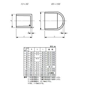 現場屋さん 塩ビ TS継手 TSキャップ 13の詳細画像1