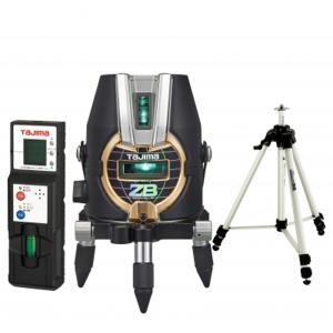 T)タジマ レーザー墨出し器 ZERO BLUE ジンバルTYZ 乾電池専用