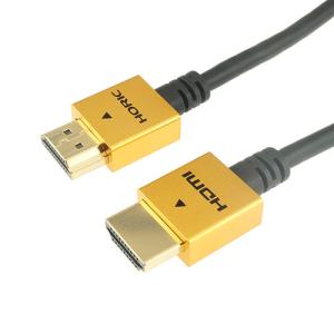 ホーリック HDMIケーブル 2m ゴールド HDM20-461GD｜tuhan-direct