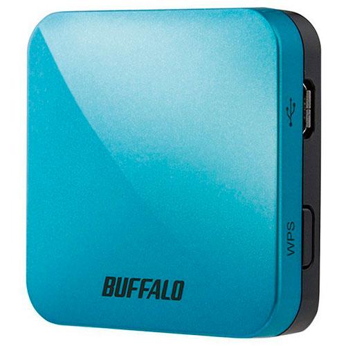 BUFFALO バッファロー Wi-Fiルーター WMR-433W2シリーズ ターコイズブルー WM...