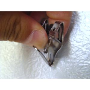 〔 3個セット 〕 壁掛け用金具 額吊り金具 ...の詳細画像3