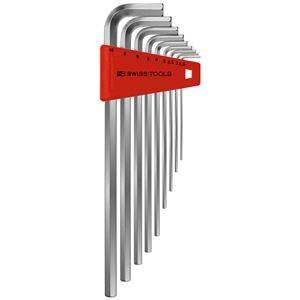 PB SWISS TOOLS 211H-10CN ホルダー付六角棒レンチセット ロング｜tuhan-station