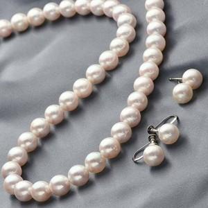 アコヤ貝本真珠パールネックレス 7.5mm〜8.0mm : 腕時計