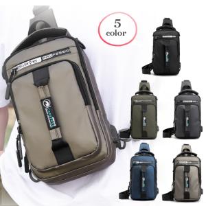 ボディバッグ メンズ 5色 ブラック ネイビー カーキ グリーン