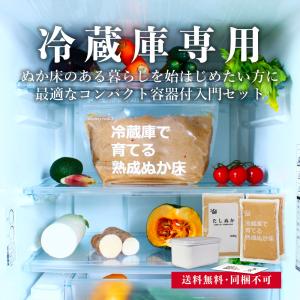 ぬか床 冷蔵庫で育てる 熟成ぬか床 コンパクト...の詳細画像1