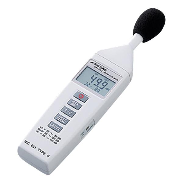 デジタル騒音計 アズワン aso 1-5817-01 病院・研究用品