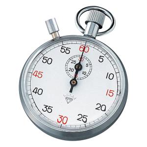 ストップウォッチ(手巻き式)　30分計 アズワン aso 1-7016-04