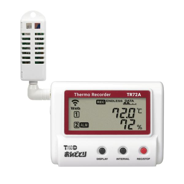 温湿度記録計　おんどとり（無線LAN） ティアンドデイ aso 6-8030-31 医療・研究用機器