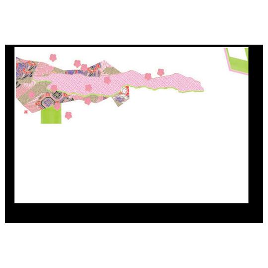 尺3無蛍光紙四季彩まっと花友禅100枚入 弥生(やよい・3月) ヤマコー aso 62-6784-4...