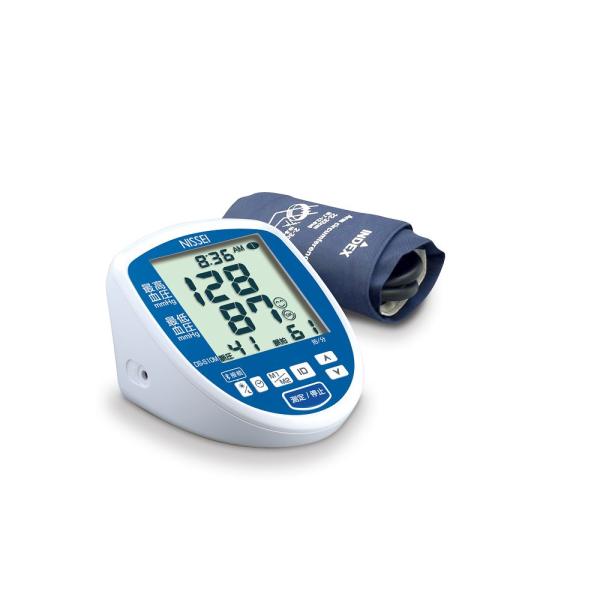上腕式デジタル血圧計　DS-S10M（ブルー）　業務用管理ソフト連携専用　Bluetooth通信機能...