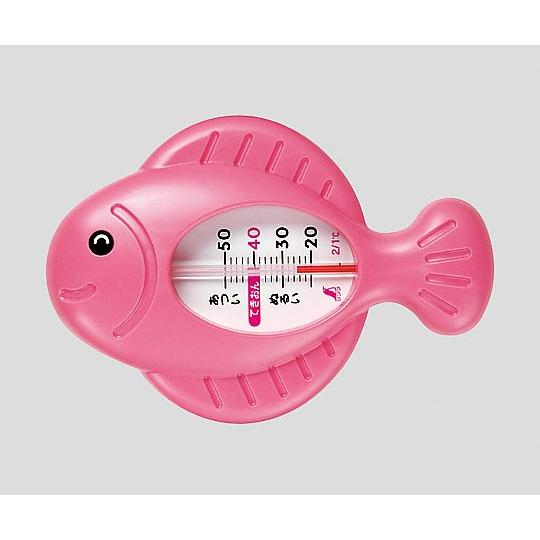 風呂用温度計　（おさかな） シンワ測定 aso 8-5245-01 医療・研究用機器