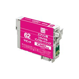 ato6190-5993  リサイクルインク エプソン対応 ICM62/マゼンタ 1ケ エコリカ E...