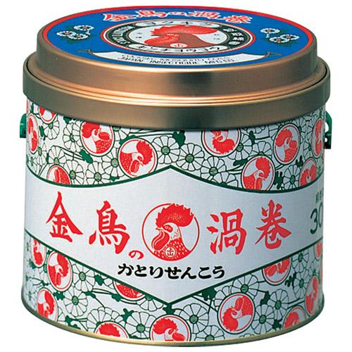 金鳥の渦巻 30巻 缶入 jtx 866037 大日本除蟲 全国配送可