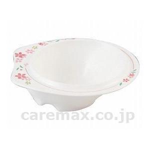 食器類・カップ　皿・碗 自助食器　美華　小鉢　小 UMS-39R　128×120×41mm 三信化工 取寄品 JAN 　介護福祉用具｜tukishimado5