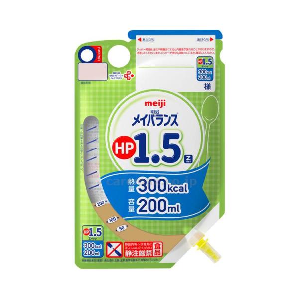 介護食・健康食品　流動食 メイバランスHP1.5　Zパック　200mL 1671831 明治 取寄品...