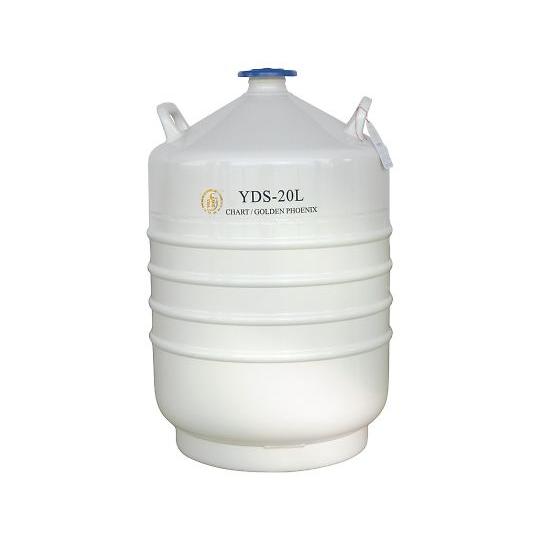 液体窒素容器　Φ50×Φ409×650mm CHART aso 4-2856-03 医療・研究用機器