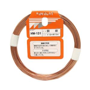 銅線 #18×約15m 和気産業 aso 63-1512-10 医療 研究用機器