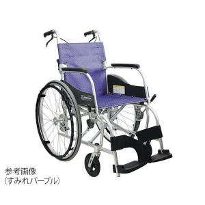 軽量車いす　ふわりすシリーズ　すみれパープル カワムラサイクル aso 7-5491-01 医療・研究用機器