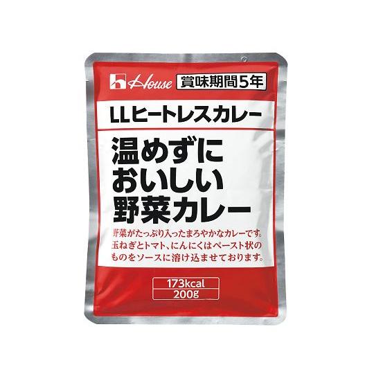 LLヒートレス　野菜カレー ハウス食品 aso 7-5861-02 医療・研究用機器