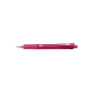 ato6263-1624  スラリマルチ 0.7mm 軸色:ピンク ボールペン4色+シャープ 1ケ ...