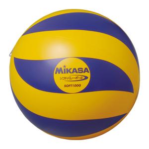 新教材ソフトバレーボール （2）50g ミカサ SOFT50G 教育施設限定商品 ed 145344｜tukishimado