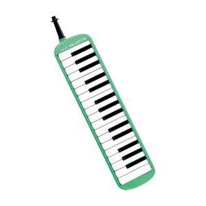 メロディオン (2)32鍵 グリーン 鈴木楽器...の詳細画像1