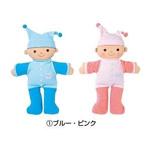 布製 抱き人形（2体） （1）ブルー・ピンク  CC2051 教育施設限定商品 ed 162821