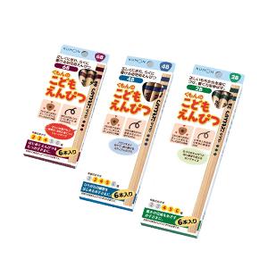 こどもえんぴつ (1)6B(長さ12cm) くも...の商品画像
