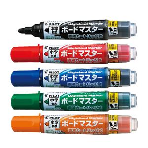 ボードマスター 中字丸芯 （1）ブラック PILOT WMBM-12L-B 教育施設限定商品 ed ...