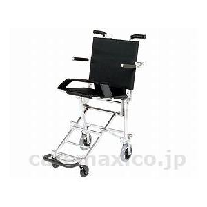携帯車いす NAH-207 / 赤 日進医療器 取寄品 JAN 4519856007942 介護福祉用具