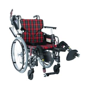 モダンC KMD-C22-42-EL-M / A10_赤チェック カワムラサイクル 取寄品 JAN 4514133712632 介護福祉用具