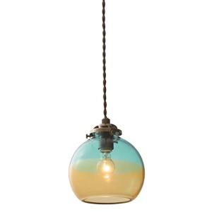 INTERFORM INC. インタ−フォルム ペンダントライト ガラス 照明 Arvikaアルビカ シンプル インテリア ダイニング LT-1594BL ブルー LED電球付