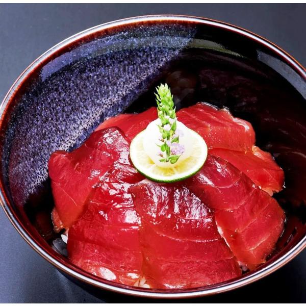 お中元 もちもち生まぐろ醤油漬け5人前セット（追いたれ付き） 紀州勝浦 生マグロ 新鮮