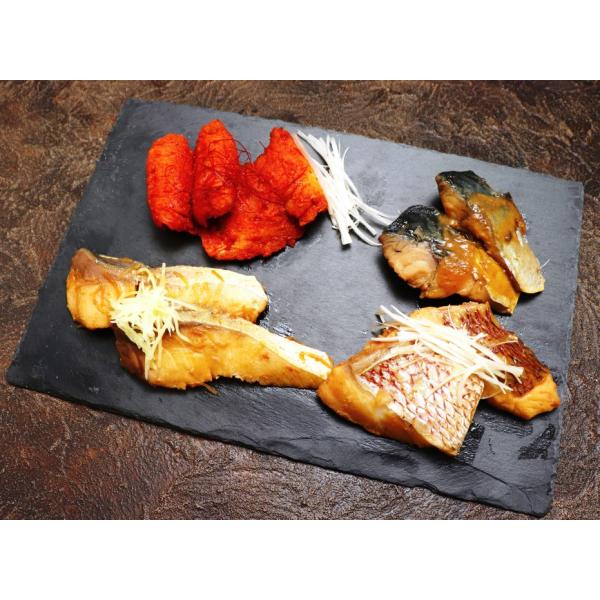 お中元 大分県産魚の旨煮魚セット 煮魚 自宅用 ぶり 真鯛 真サバ はも