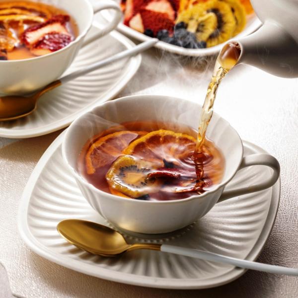 母の日 卒業祝 入学祝 お中元 4種ドライフルーツティ―セット 6個入（ギフトPKG) ドライフルー...