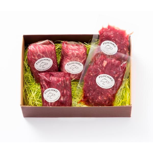 お歳暮 お中元 ふじ馬刺し霜降り馬刺しセット 馬刺し 本場熊本 大トロ 中トロ トロ ユッケ 精力 ...