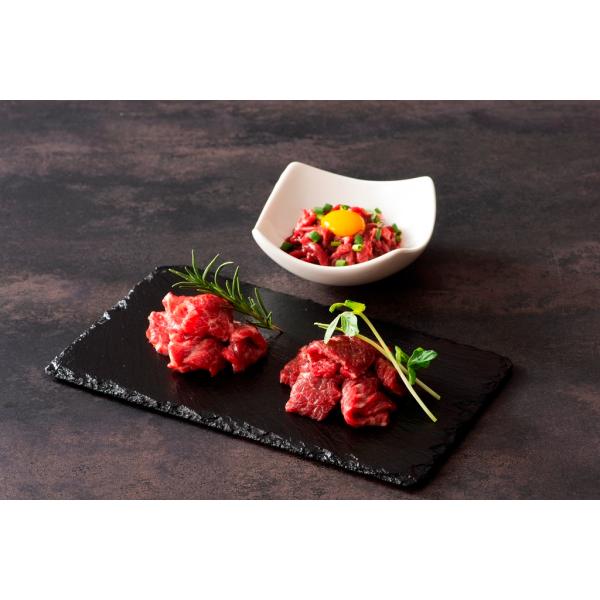 父の日 お中元 ふじ馬刺し霜降り馬刺し食べ比べセット 国産 熊本 中トロ トロ ユッケ ギフト 精力...