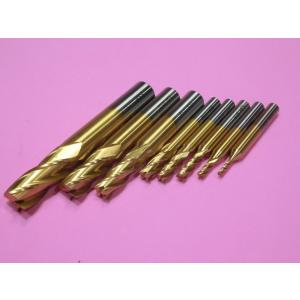 エンドミル 4枚刃 HSSハイス TINコーティング 8本セット